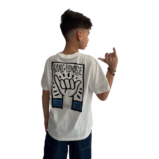 oys' "Hang Loose" Surf Graphic T-Shirt (2 Colors)