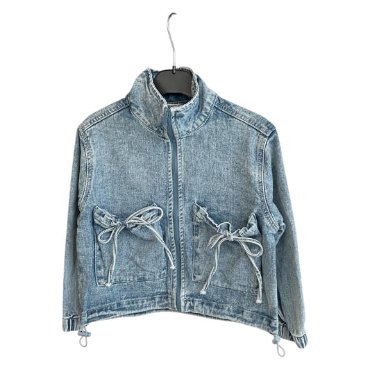 Trendy Kids' Denim Jacket with Bows