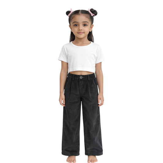Corduroy Wide Leg Pants