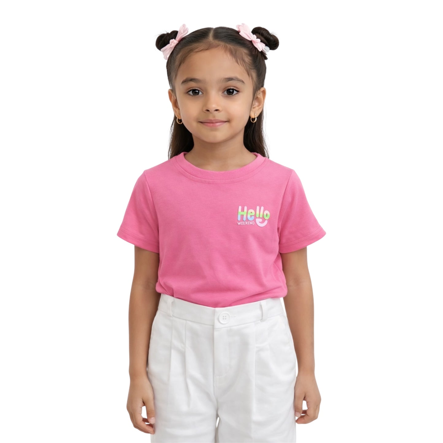 Hello Weekend Cotton T-Shirt