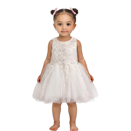 White Tulle Dress