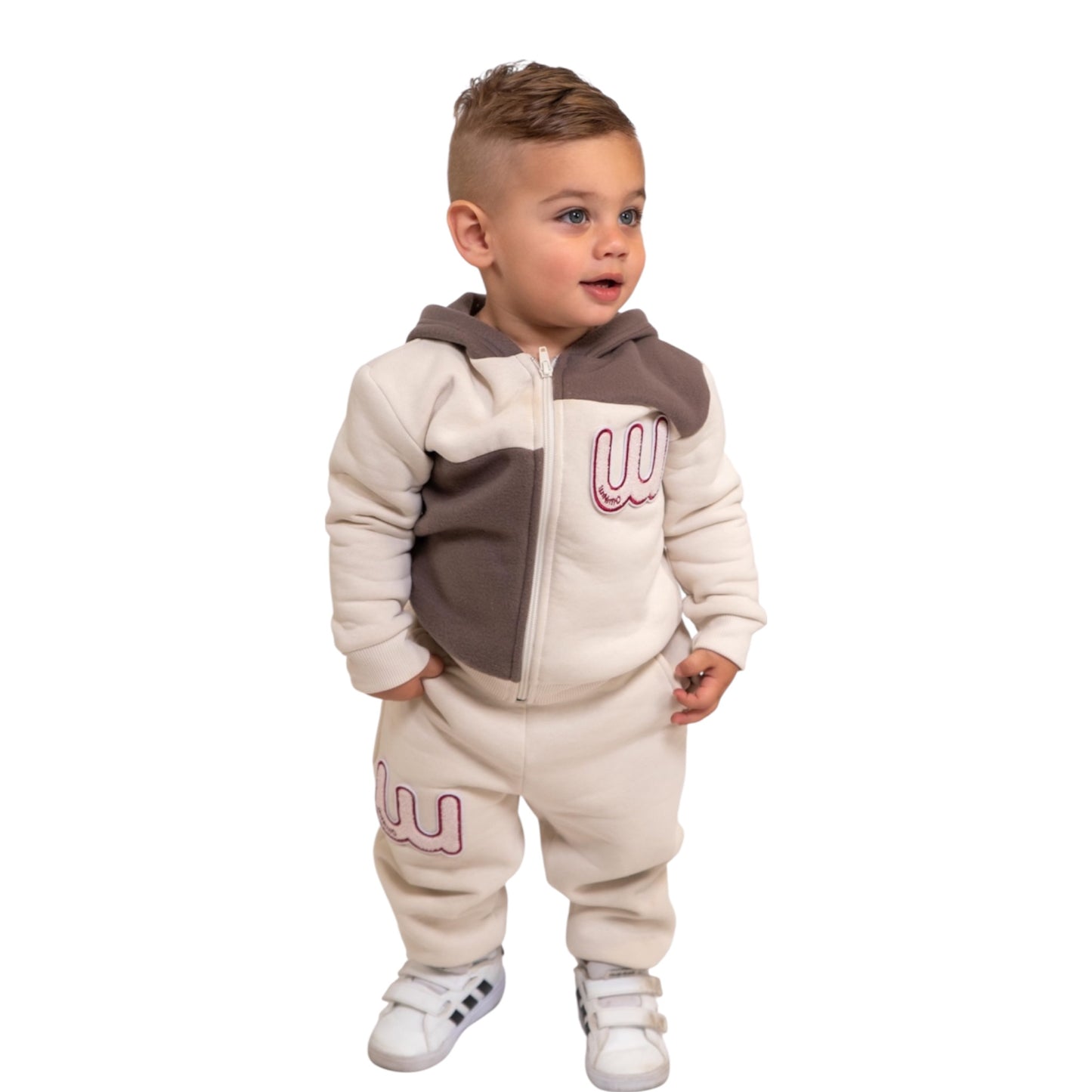 Baby Boys Color Block Tracksuit Set