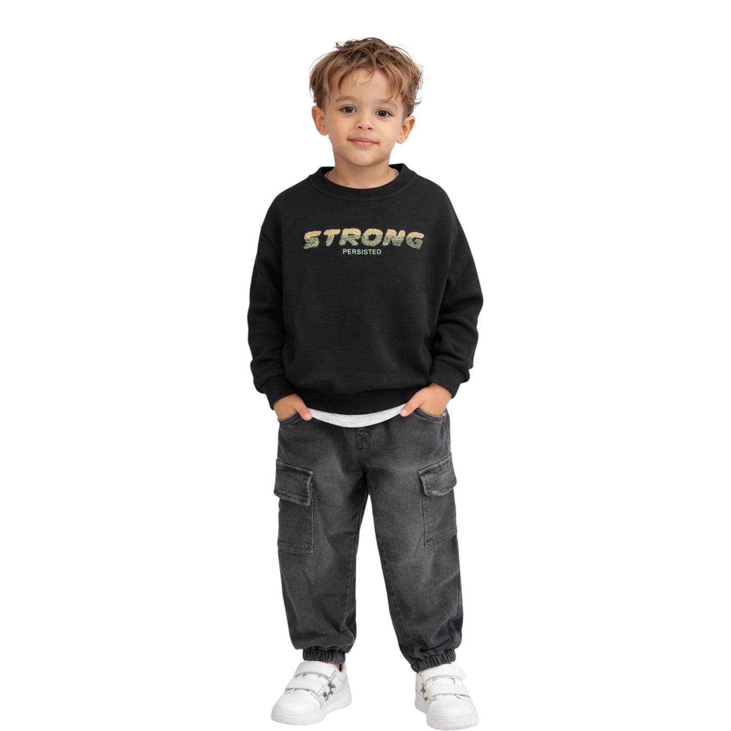 Boys “Strong” Sweatshirt