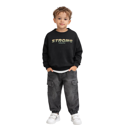 Boys “Strong” Sweatshirt
