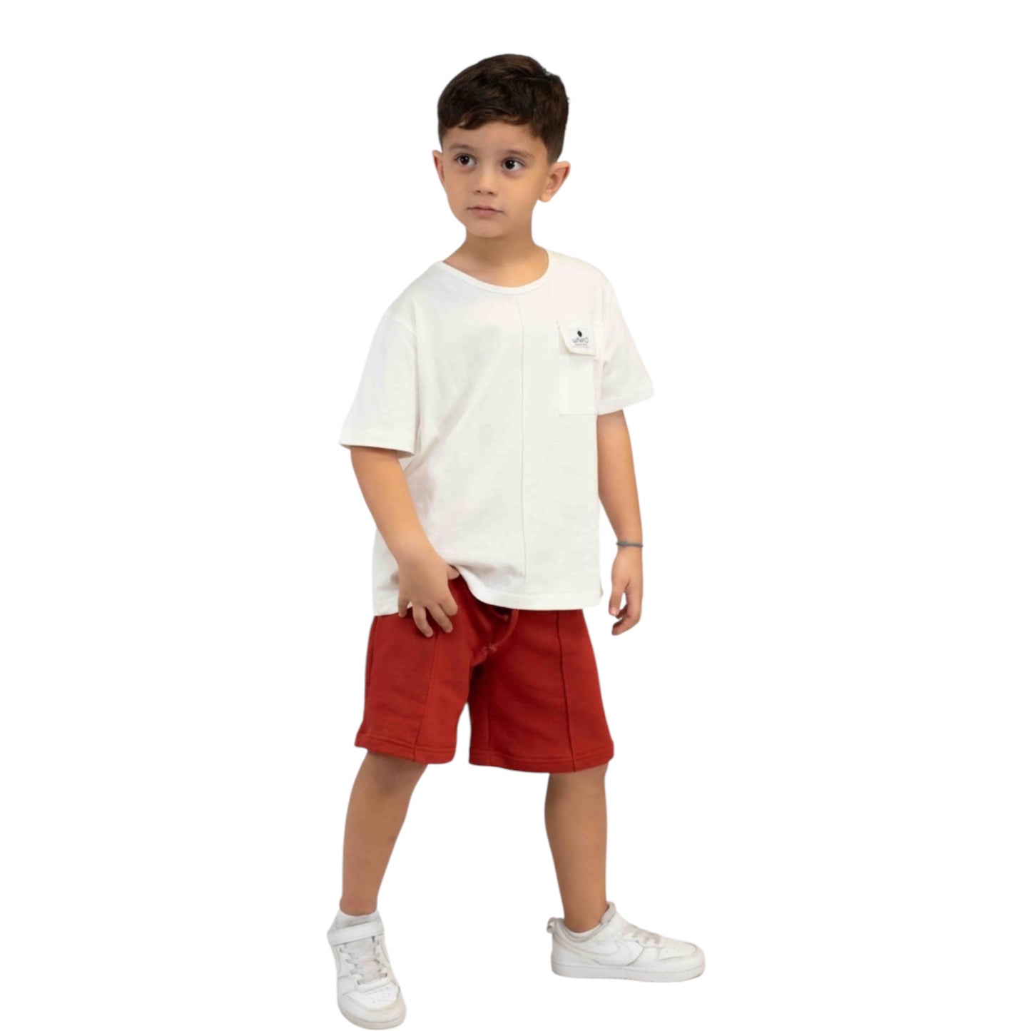 Boy Basic T-Shirt & Shorts Set