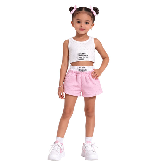 Σετ Crop Top & Σορτσάκι για Κορίτσι