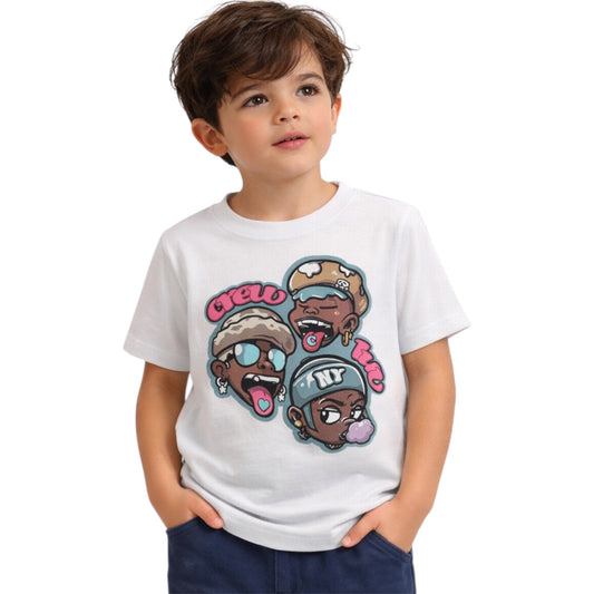 Αγόρι T-Shirt με Cartoon Print
