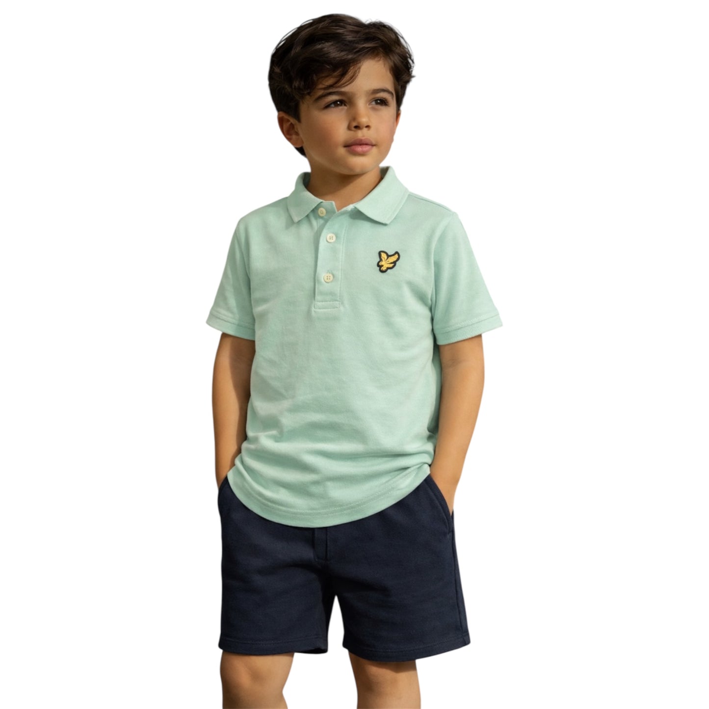 Lyle & Scott Παιδικό Polo Μπλουζάκι