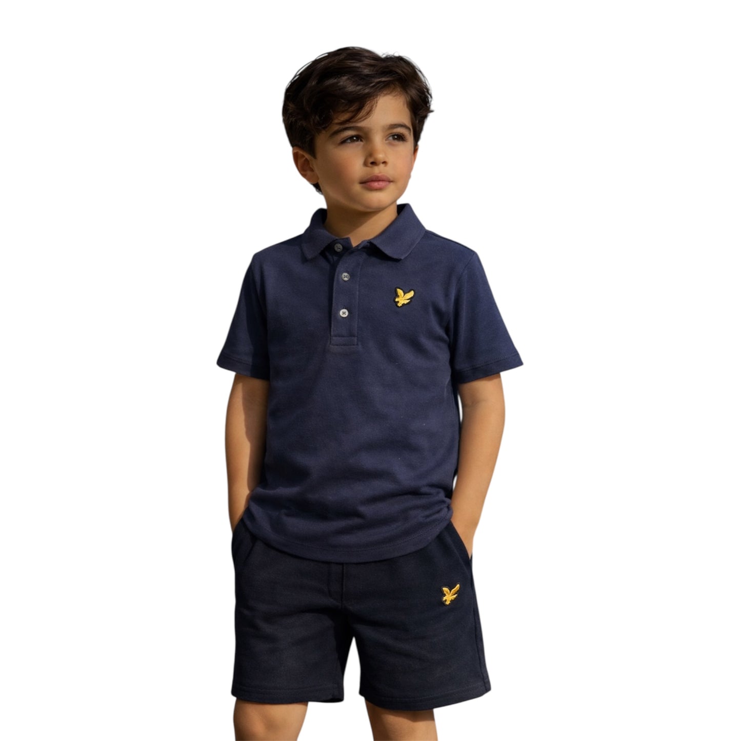 Lyle & Scott Παιδικό Polo Μπλουζάκι