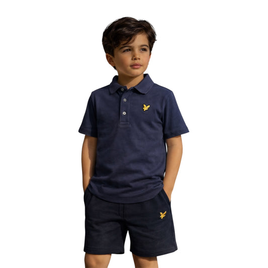 Lyle & Scott Παιδικό Polo Μπλουζάκι