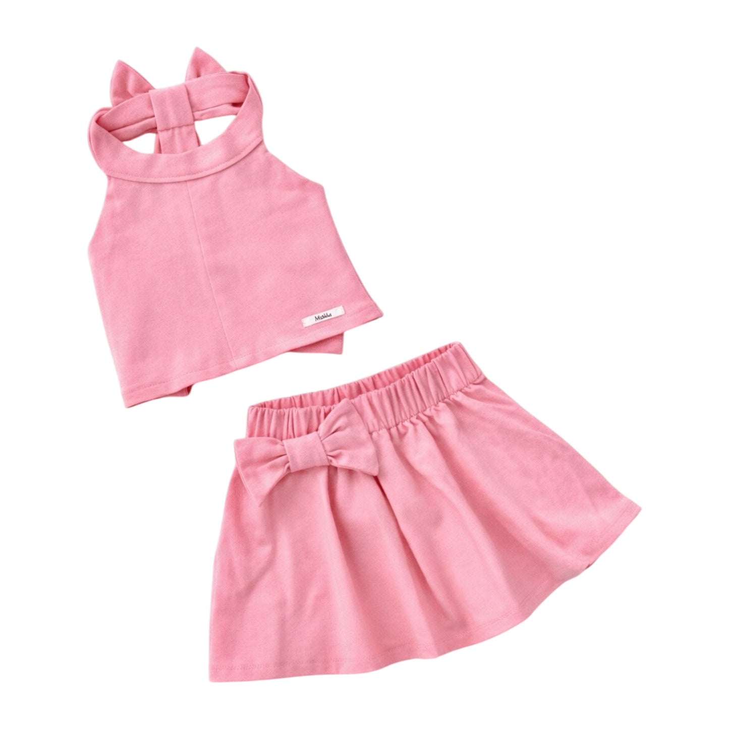 Girls Bow Detail Set