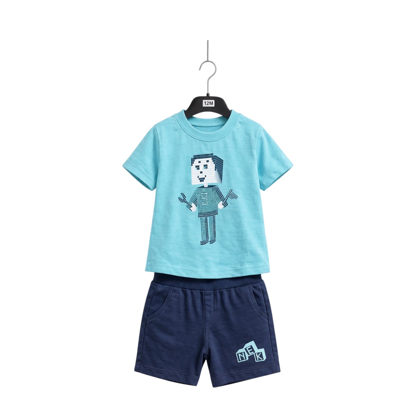 Boys Cotton T-Shirt & Shorts Set