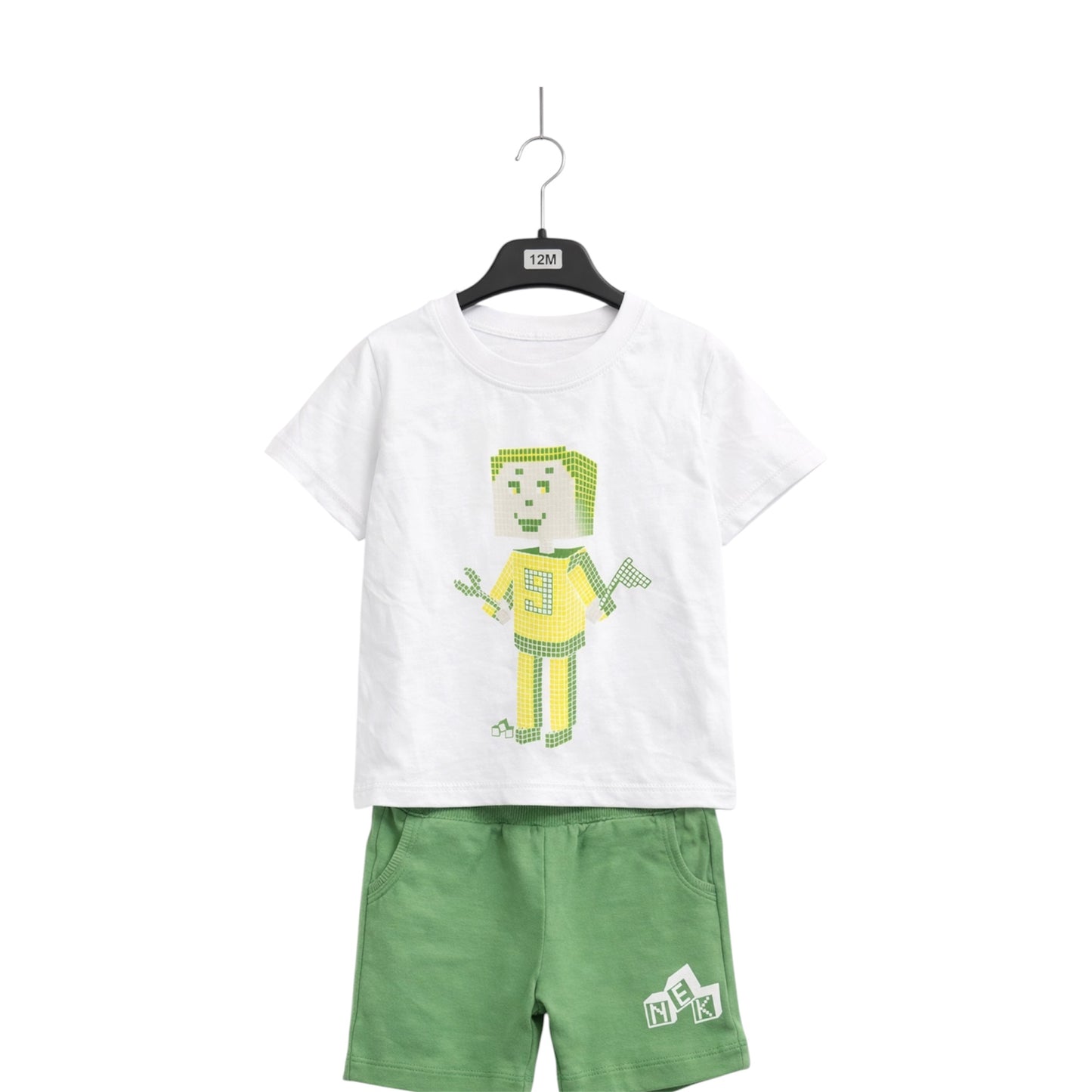 Boys Cotton T-Shirt & Shorts Set