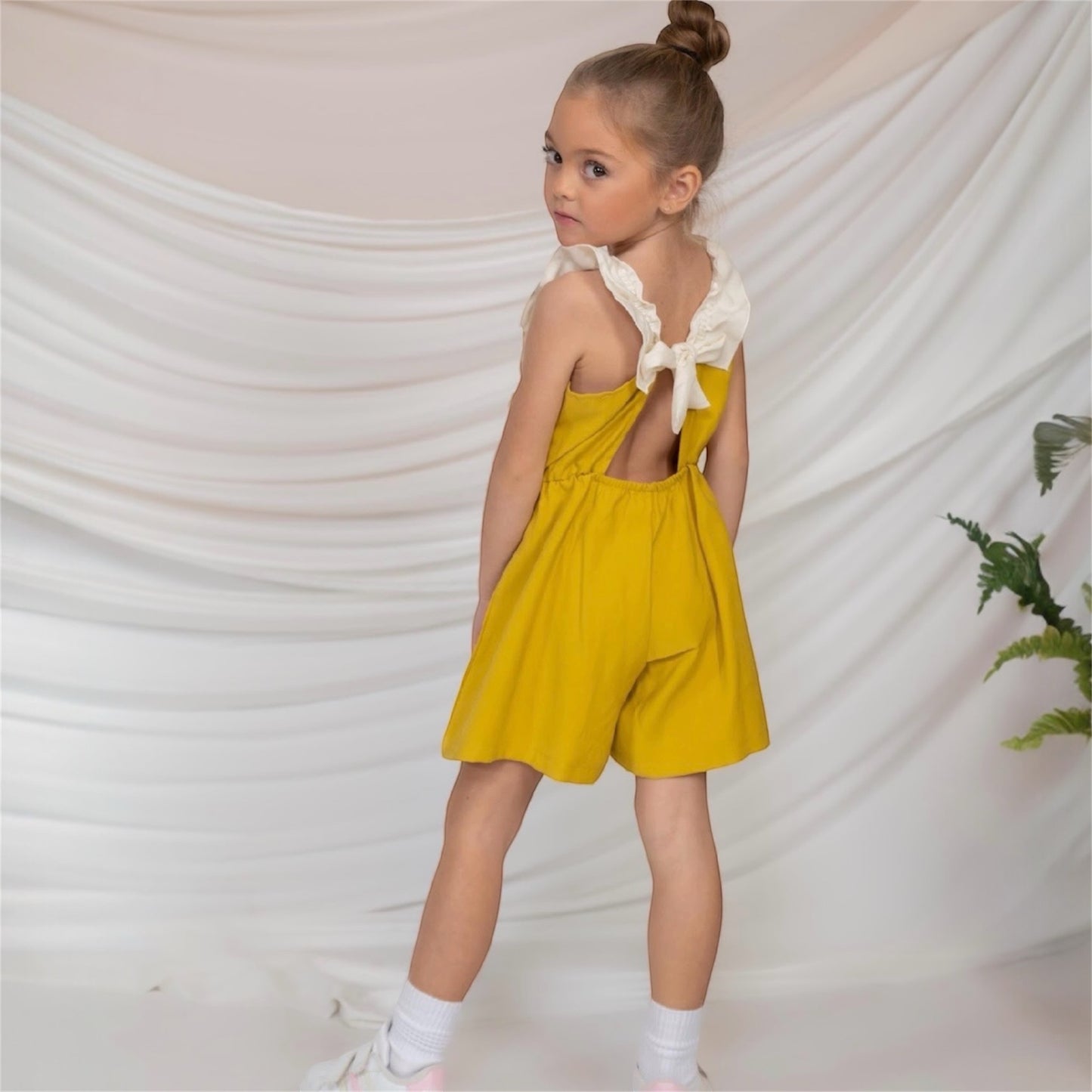Girls Minimo Ruffle Detail Jumpsuit