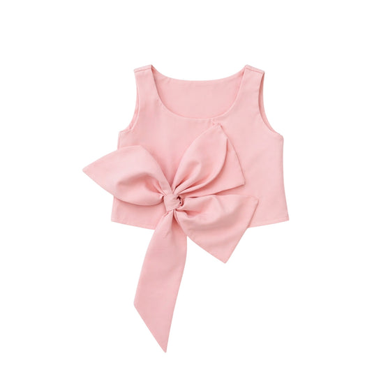 Παιδικό Crop Top με Φιόγκο