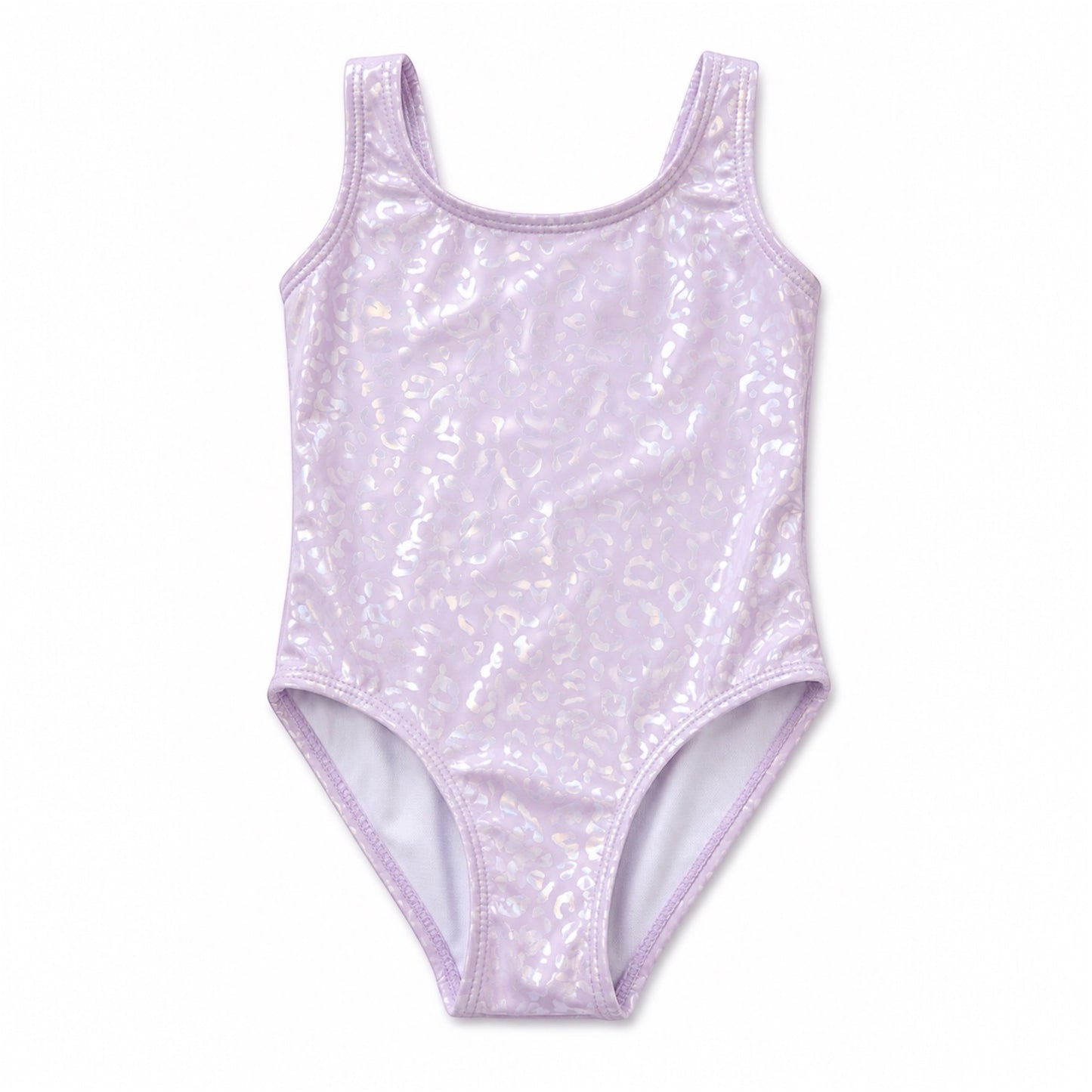 Shiny Leopard One Piece Swimsuit