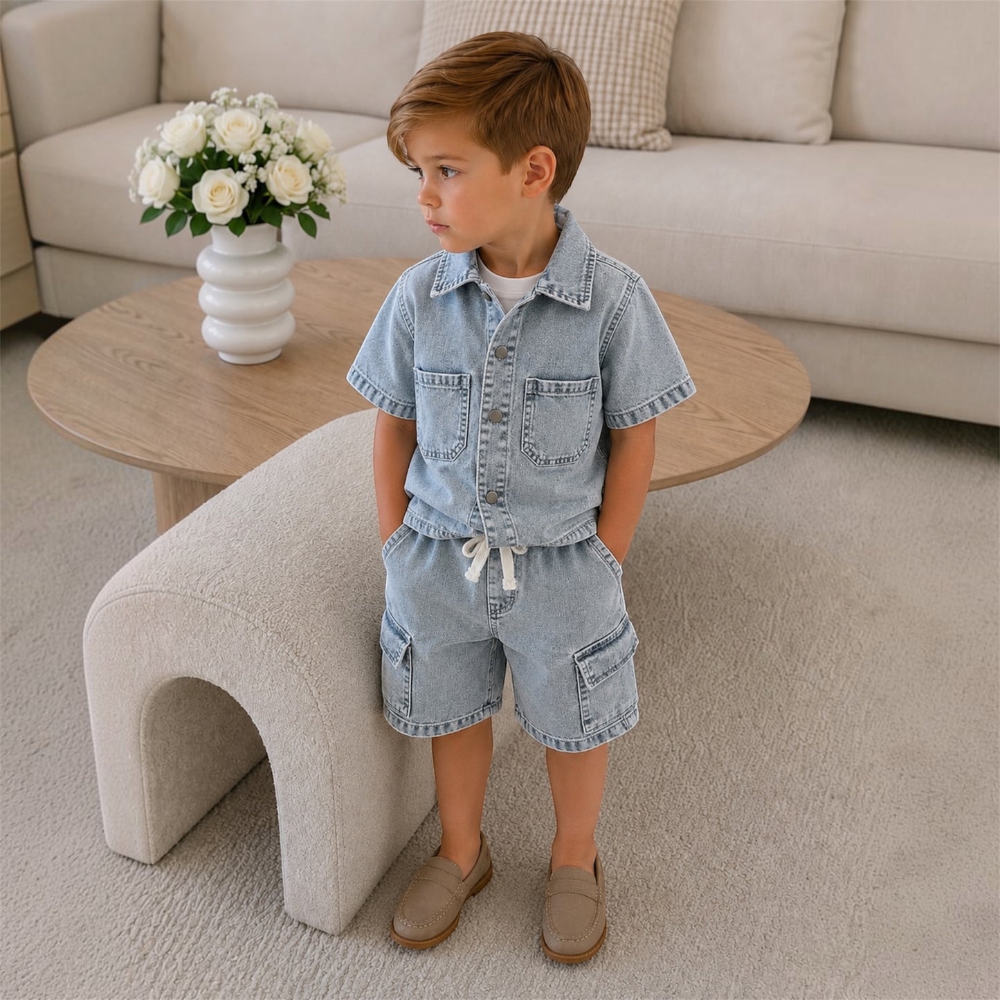 Boys Denim Shirt