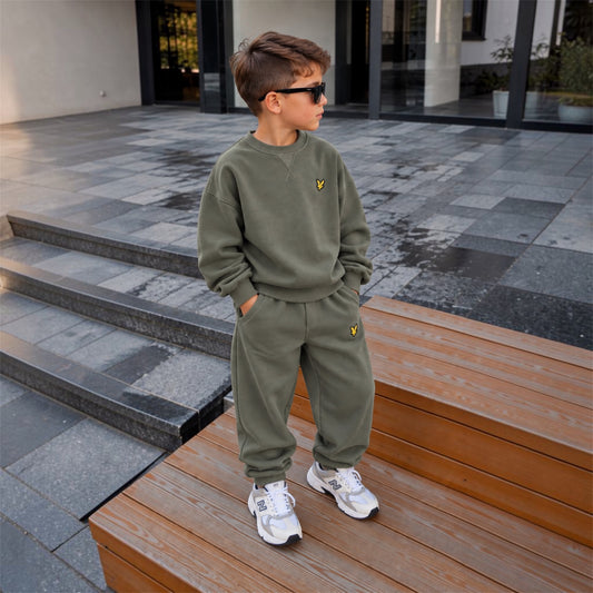 Παιδικό Σετ Φόρμας Lyle & Scott με Logo