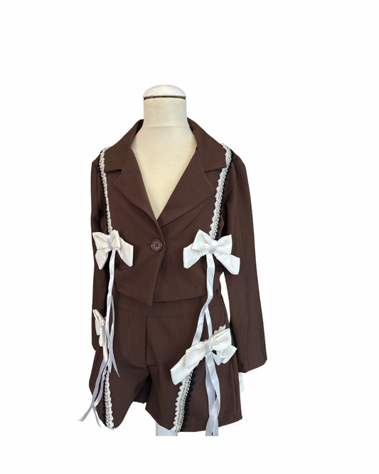 Παιδικό κουστούμι με φιόγκους