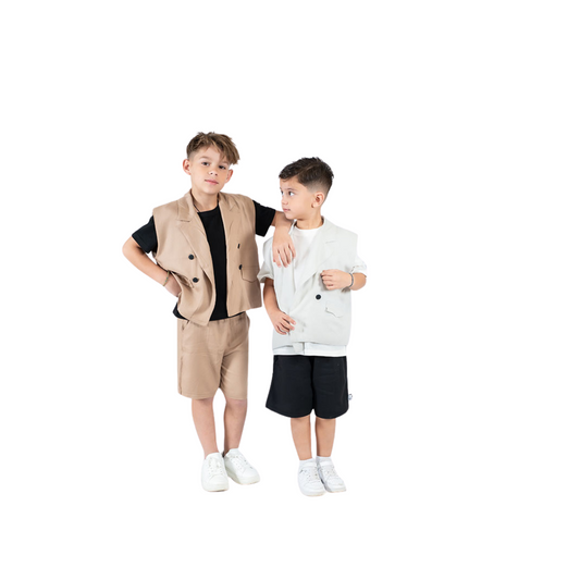 Boys' Summer Vest Set – Ice