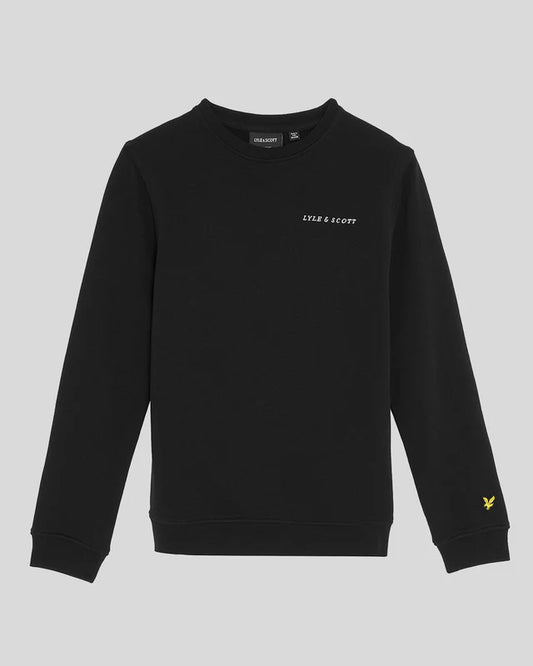Script Crew Neck Sweatshirt