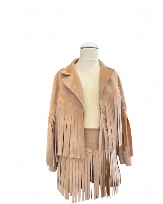 Σετ με Κρόσσια Suede